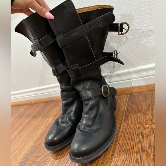 Fiorentini + Baker Leather Boots - Picture 2 of 6